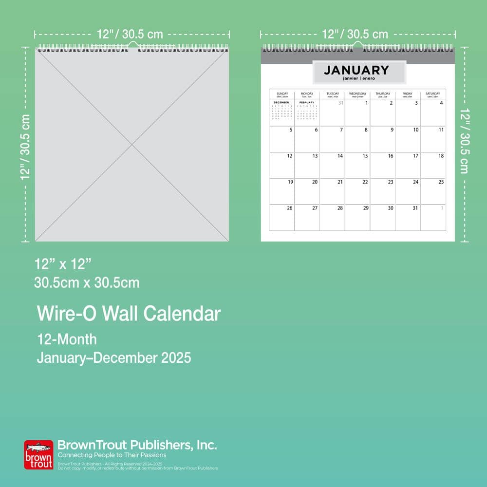 House of Turnowsky Spiral 2025 Wall Calendar Seventh Alternate Image