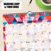 image Geometric Spiral Art 2026 Wall Calendar Fourth Alternate Image