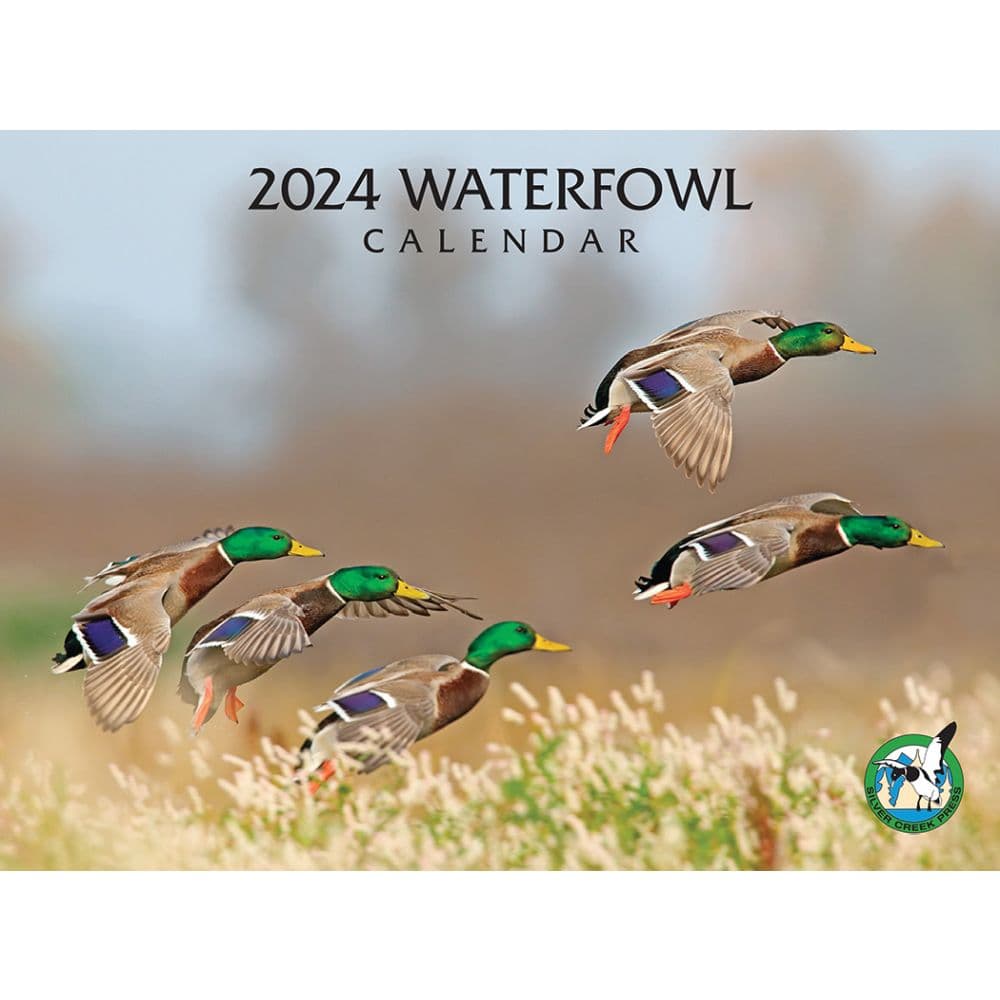 Waterfowl 2024 Wall Calendar -  Silver Creek Press, 612507224126