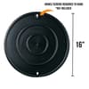 image 16 Inch Magnetic Dartboard Sixth Alternate Image