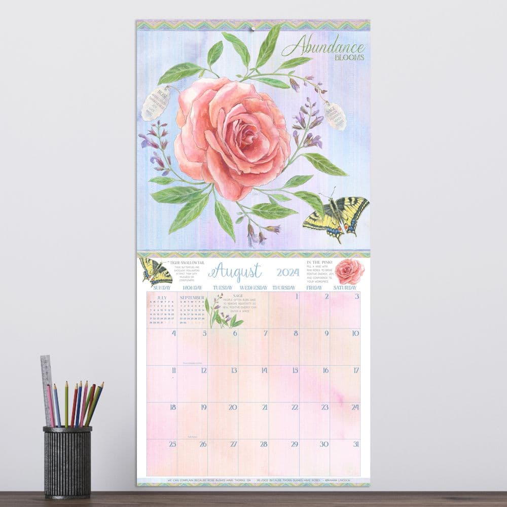 Language Of Flowers 2024 Wall Calendar Third Alternate Image width=&quot;1000&quot; height=&quot;1000&quot;
