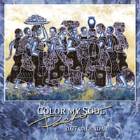 image Poncho Color my Soul 2027 Wall Calendar