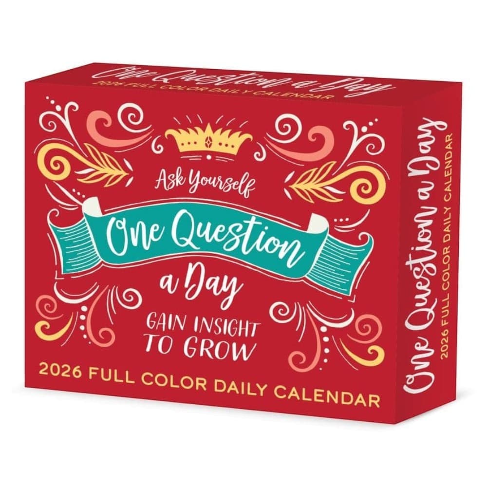 One Question A Day 2026 Desk Calendar Main Product Image