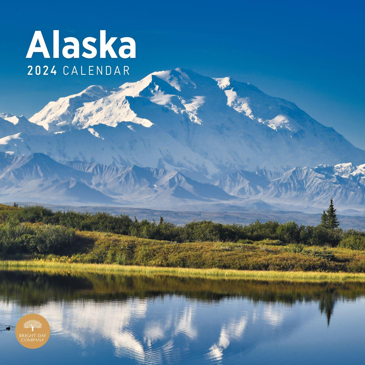 Alaska 2024 Wall Calendar 7597