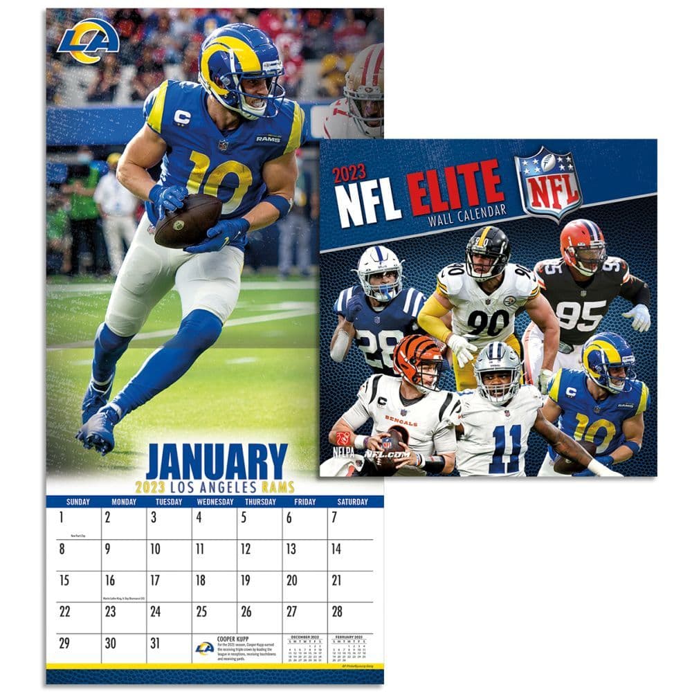Hofstra Calendar 2023 Nfl Elite 2023 Mini Wall Calendar - Calendars.com