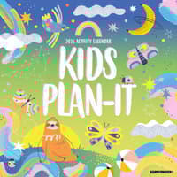 image Kids Plan It 2026 Wall Calendar Main Image