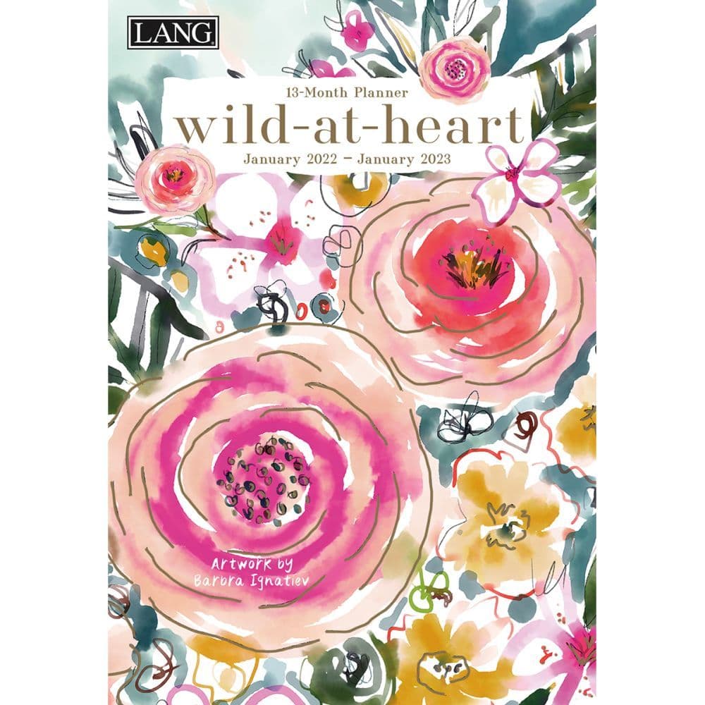 Wild At Heart 2022 Monthly Planner