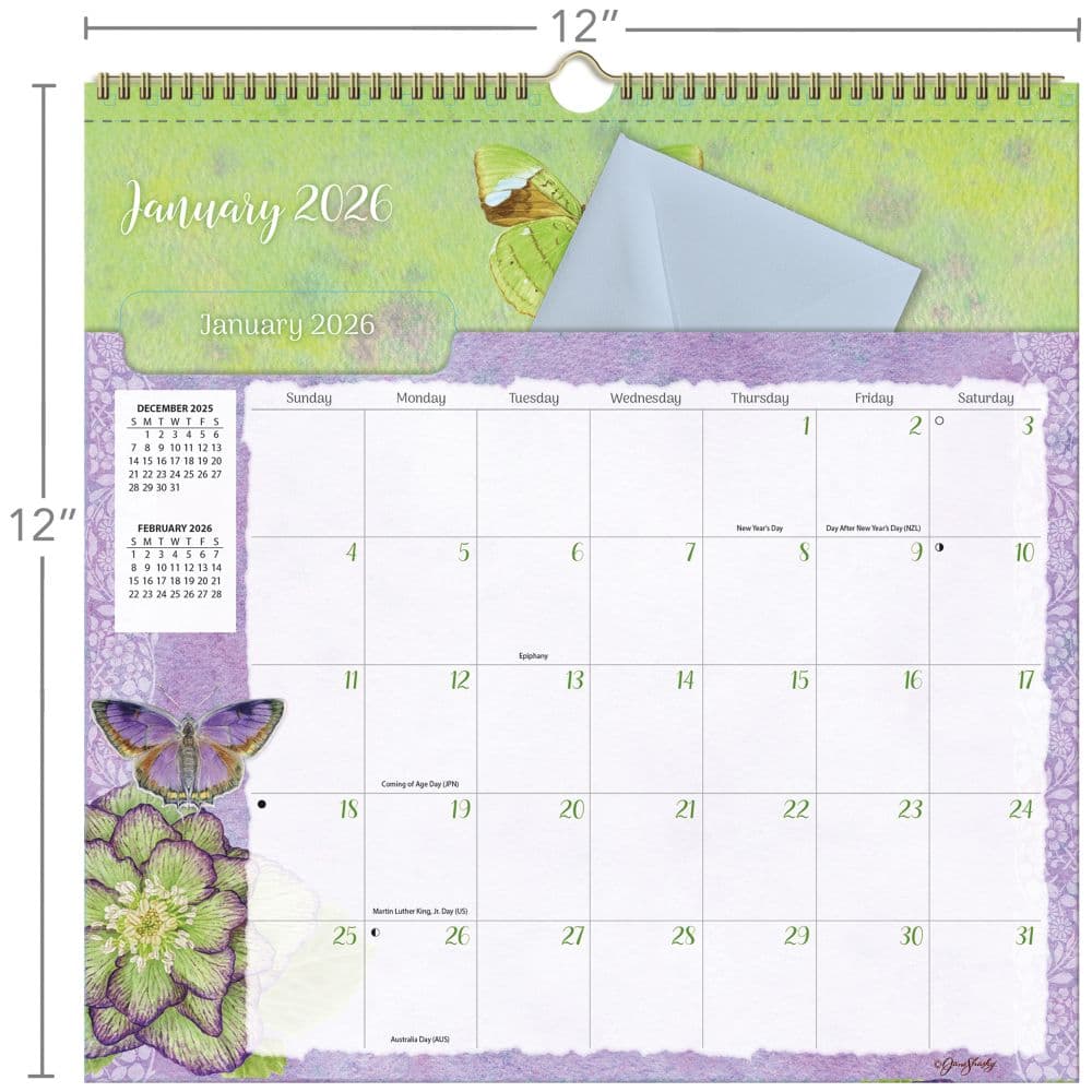 Butterflies File It 2026 Wall Calendar_ALT5