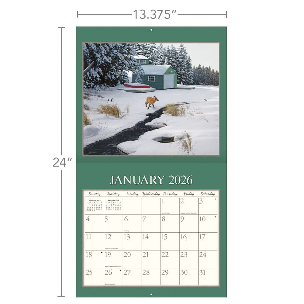 Cottage Country 2026 Wall Calendar by David Ward_ALT6