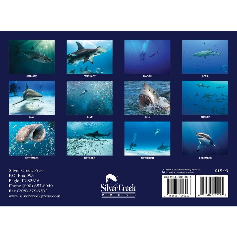 Sharks 2027 Wall Calendar First Alternate Image