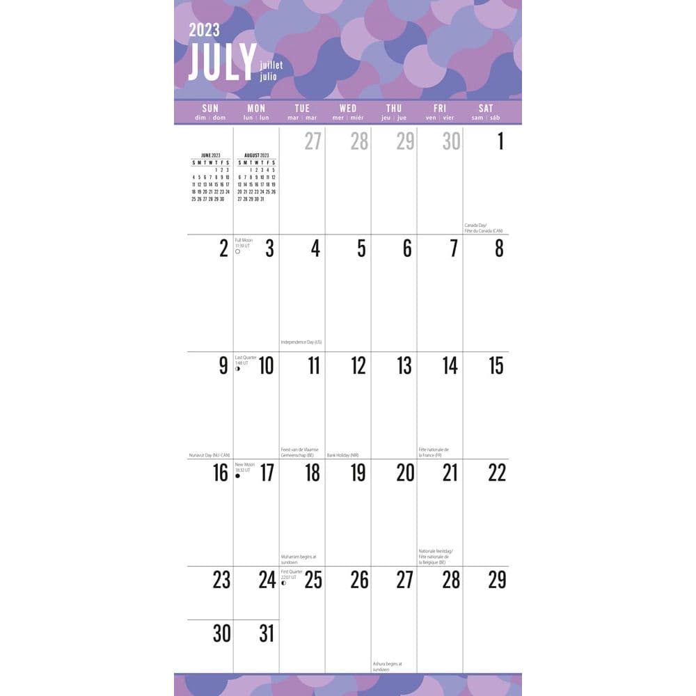 Large Print 2024 Wall Calendar