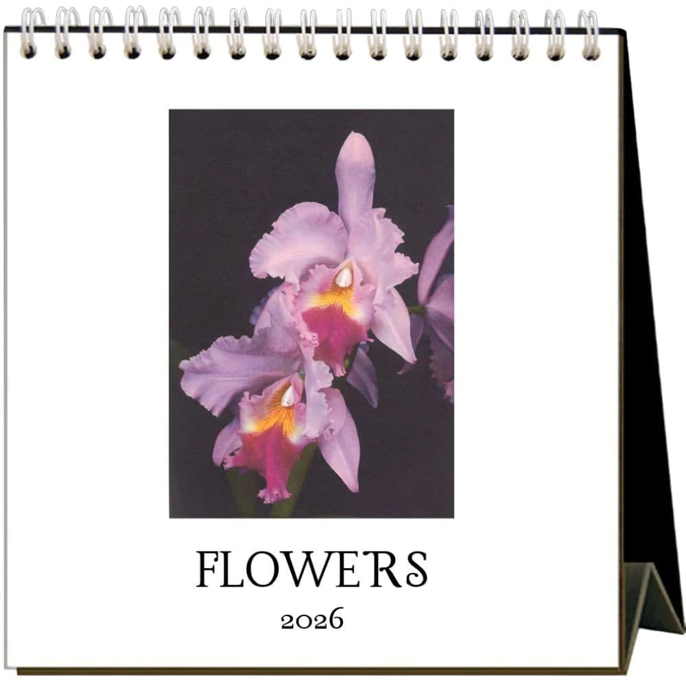 Flowers Nostalgic 2026 Easel Desk Calendar Main Product Image
