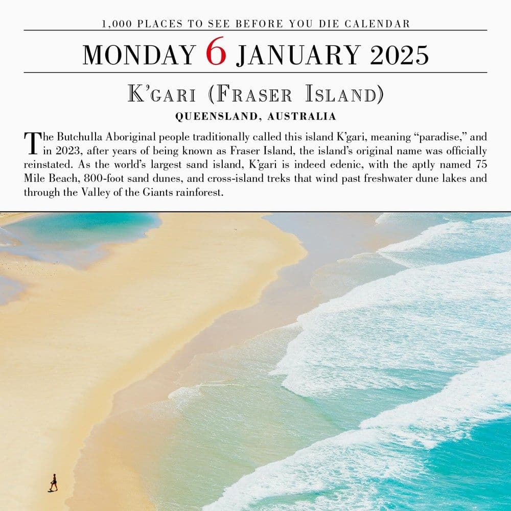 1000 Places To See 2025 Desk Calendar First Alternate Image width="1000" height="1000"