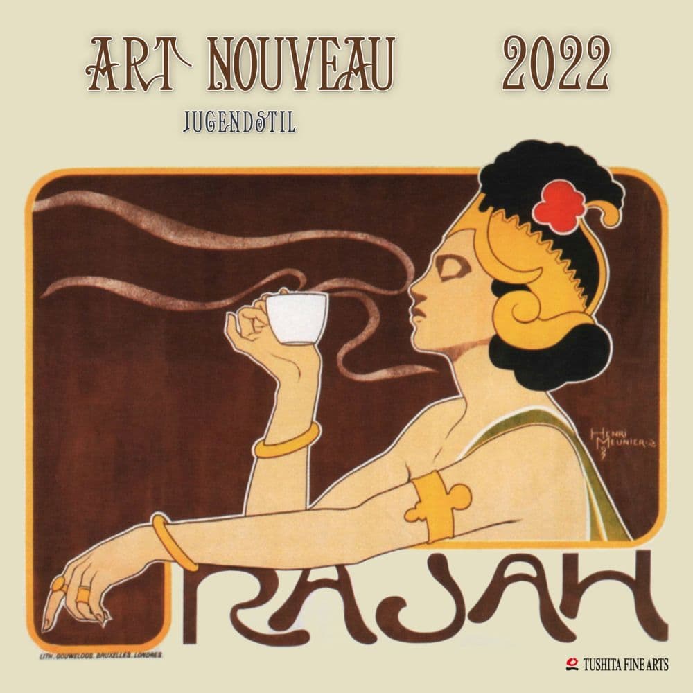 Art Nouveau 2022 Wall Calendar