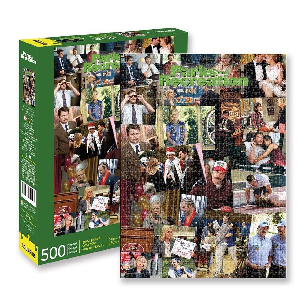 Parks and Rec Collage 500pc Puzzle Alternate Image 1
