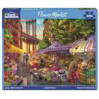 image Flower Market 1000 Piece Puzzle Main Product Image