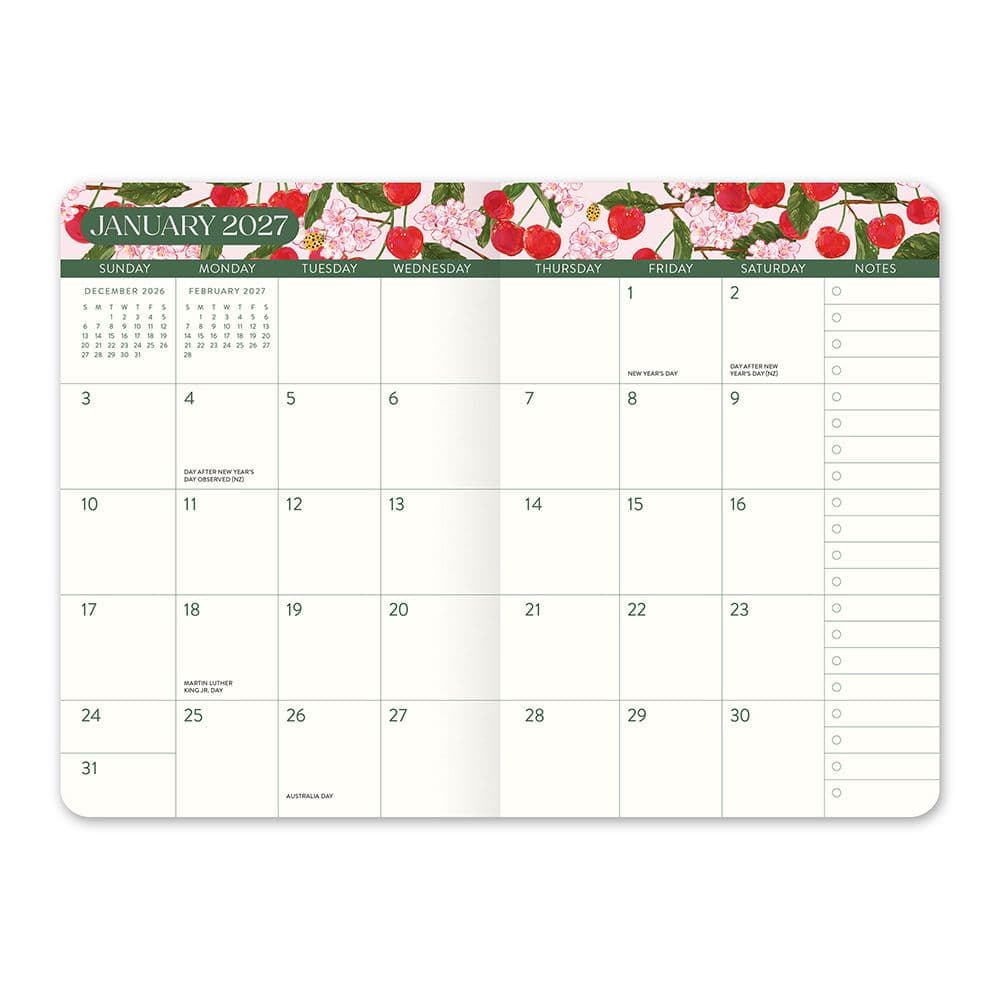 Fruit and Flora 2027 Monthly Pocket Planner Second Alternate Image