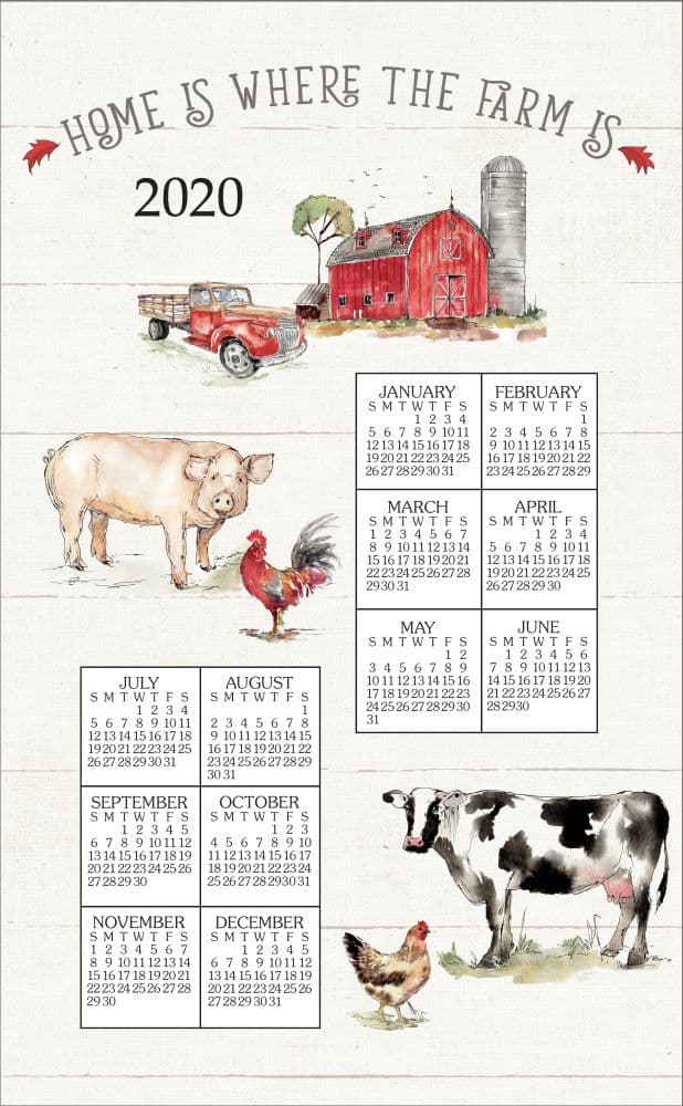 2022 Kitchen Towel Calendars