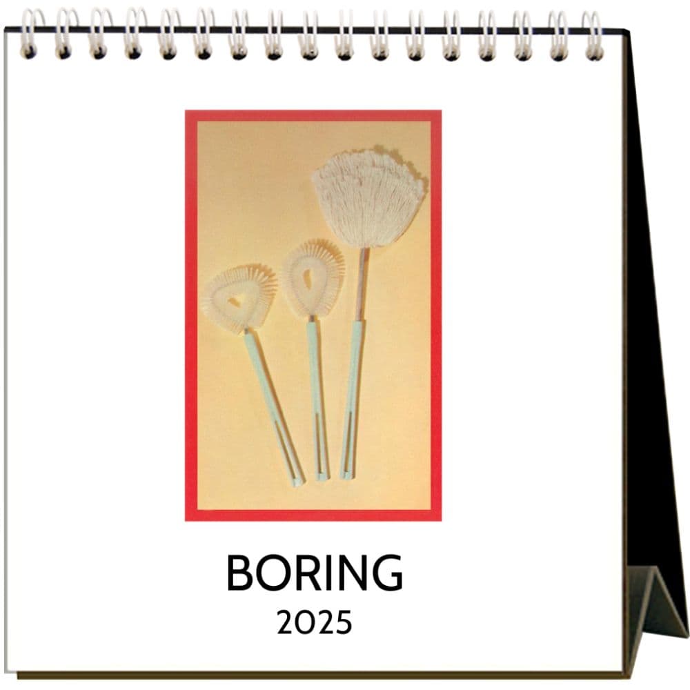 Boring 2025 Easel Desk Calendar Main Image
