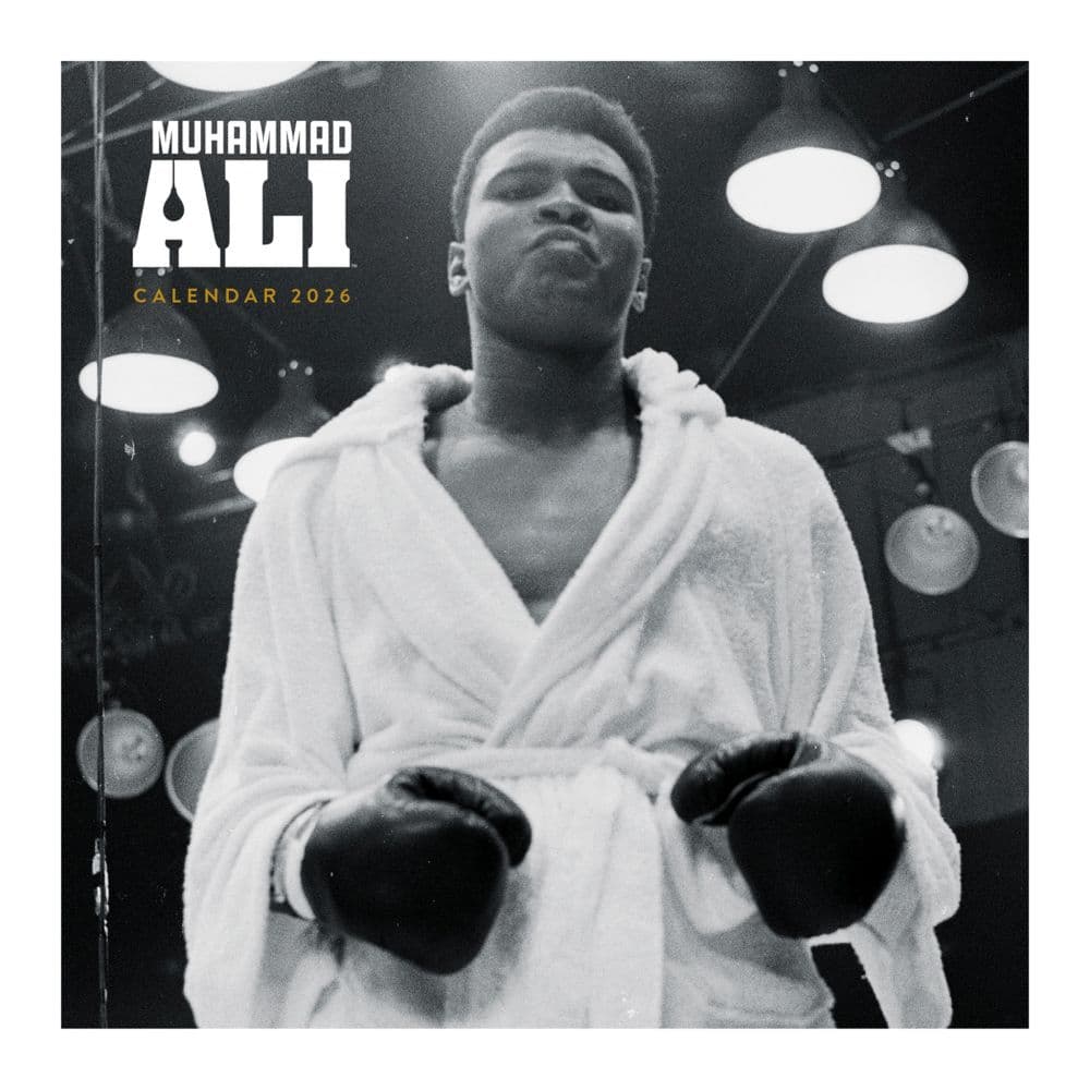 Muhammad Ali 2026 Mini Wall Calendar Main Image