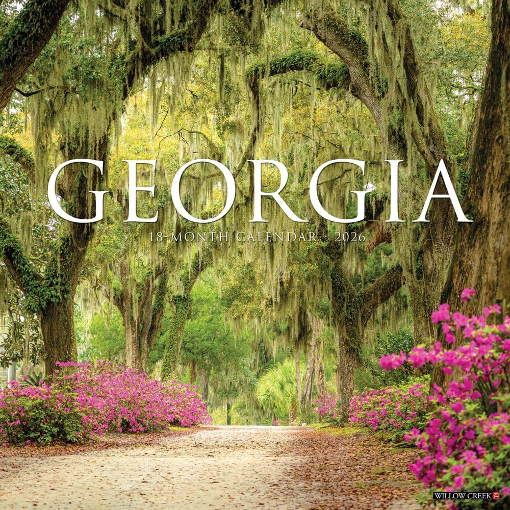Georgia 2026 Wall Calendar Main Image
