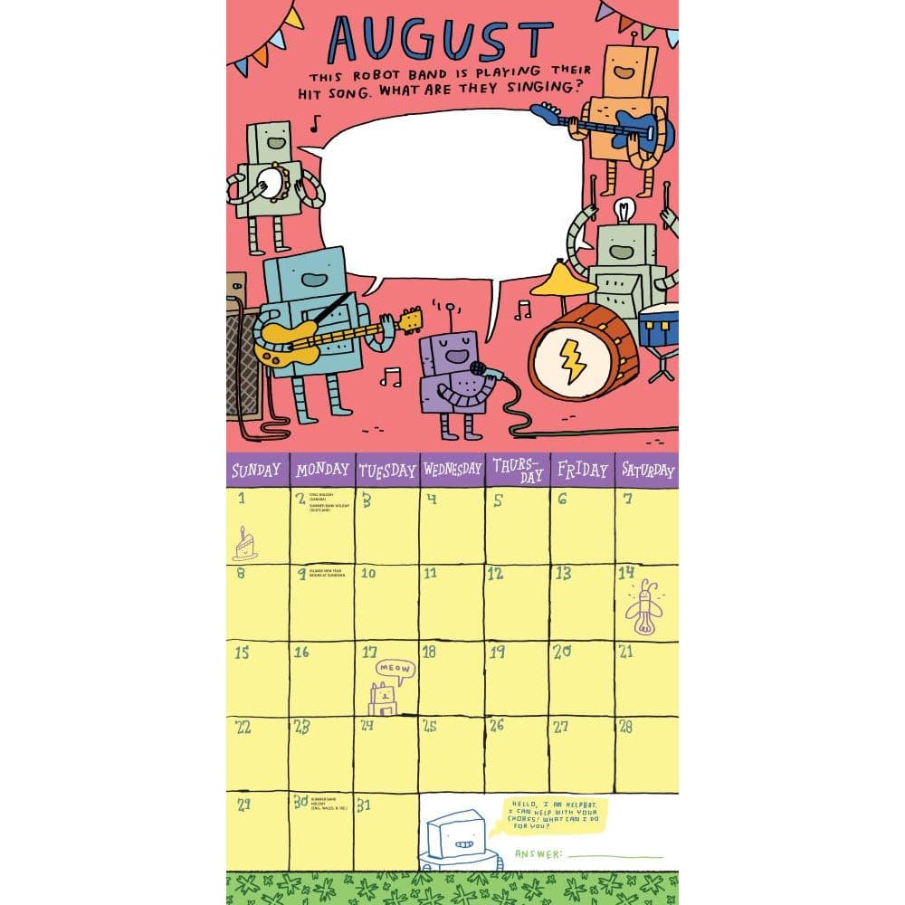 Kids Awesome Activity Wall Calendar