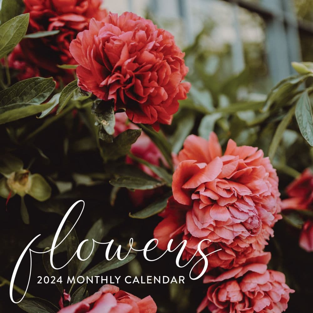 Flowers 2024 Wall Calendar