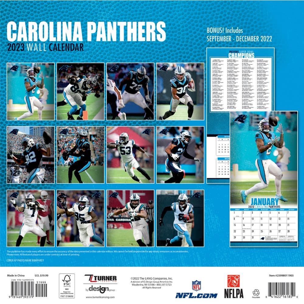 Printable 2023-2024 Carolina Panthers Schedule