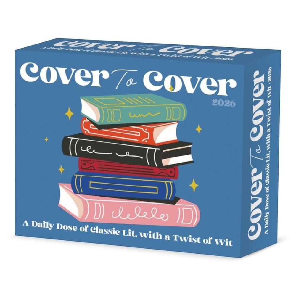 image Cover to Cover 2026 Desk Calendar Main Product Image