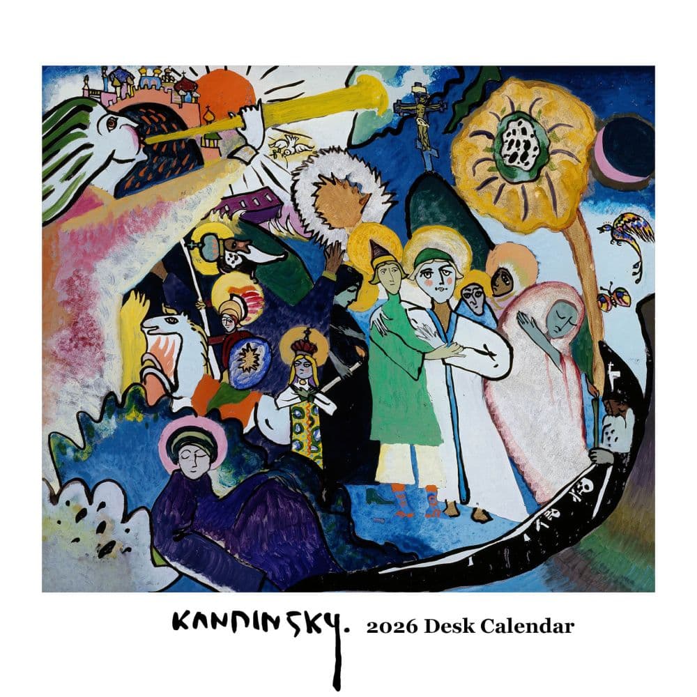 Kandinsky 2026 Easel Desk Calendar Main Product Image