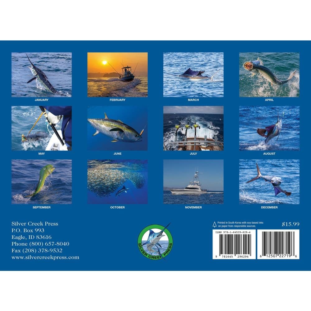Saltwater Sportsmen &amp; Trophy Game Fish 2027 Wall Calendar First Alternate Image