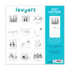 image Lawyers 2025 Wall Calendar