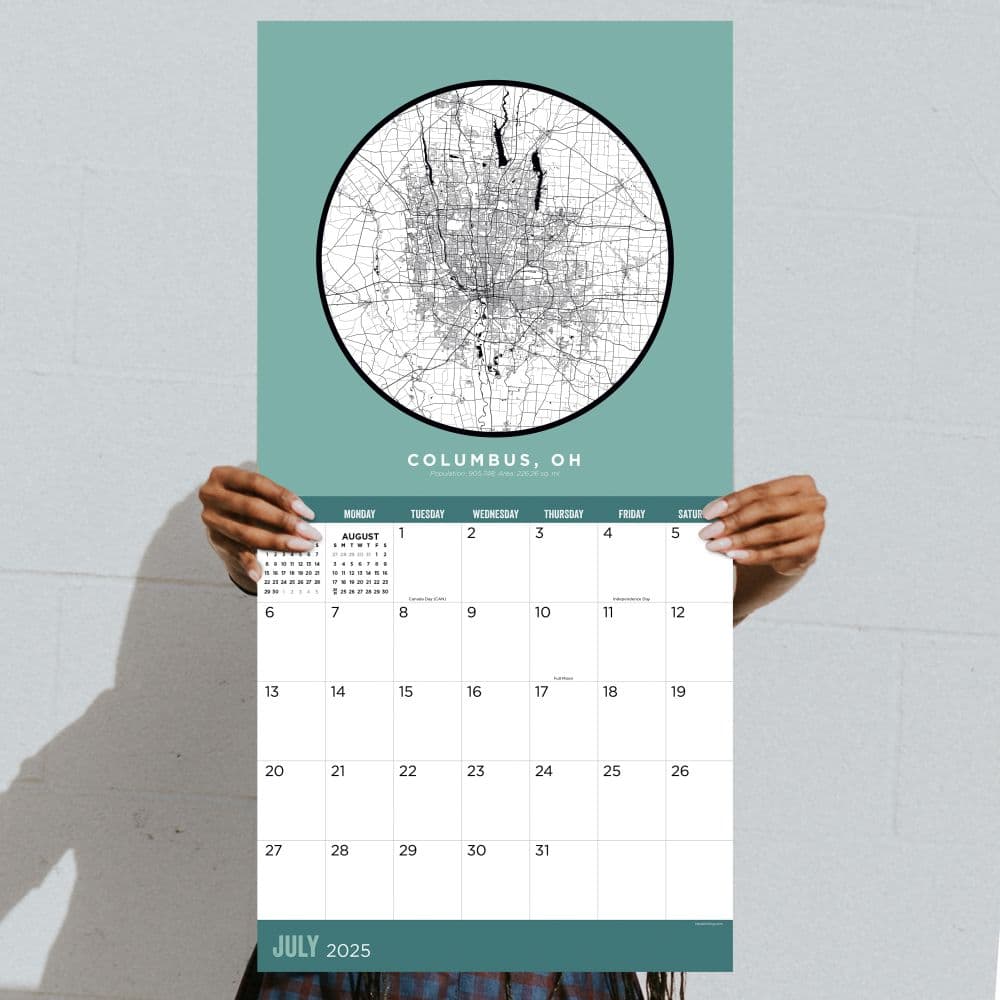 Home Ohio 2025 Wall Calendar Fourth Alternate Image