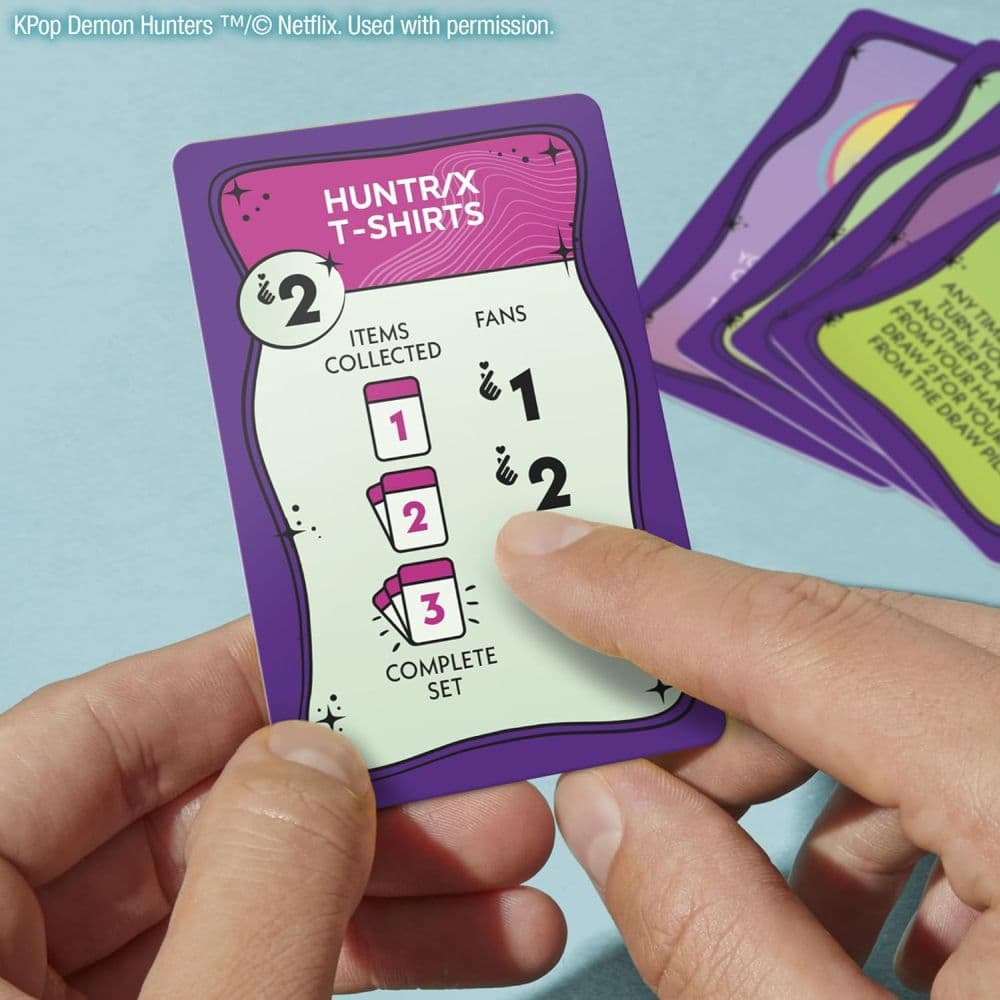 Monopoly Deal KPOP Demon Hunters Card Game Ninth Alternate Image