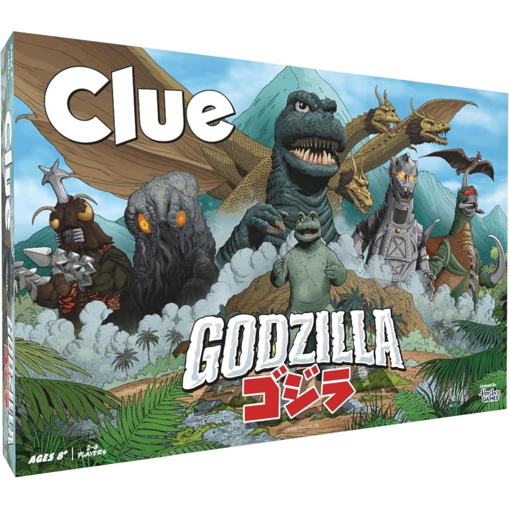 Clue Godzilla Edition Board Game Main Product Image