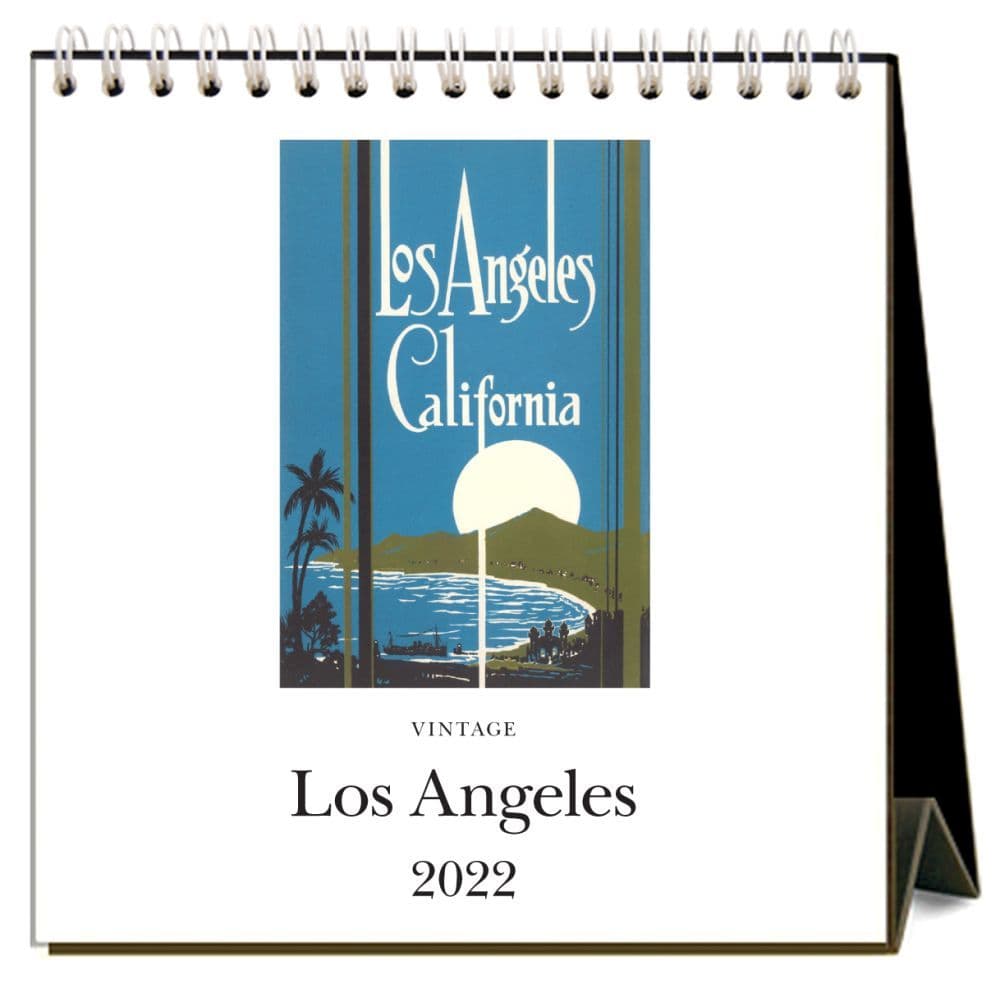 Los Angeles 2022 Desk Calendar