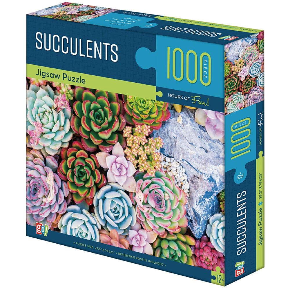 Succulents 1000 Piece Puzzle