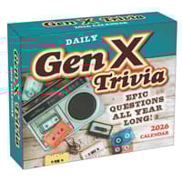 image Daily Gen X Trivia 2026 Desk Calendar Main Product Image