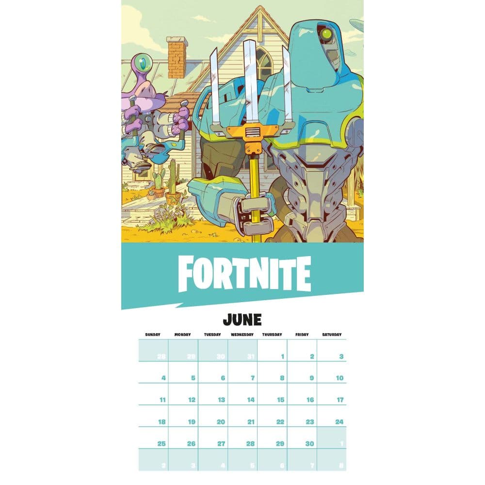 Fortnite 2023 Wall Calendar - Calendars.com