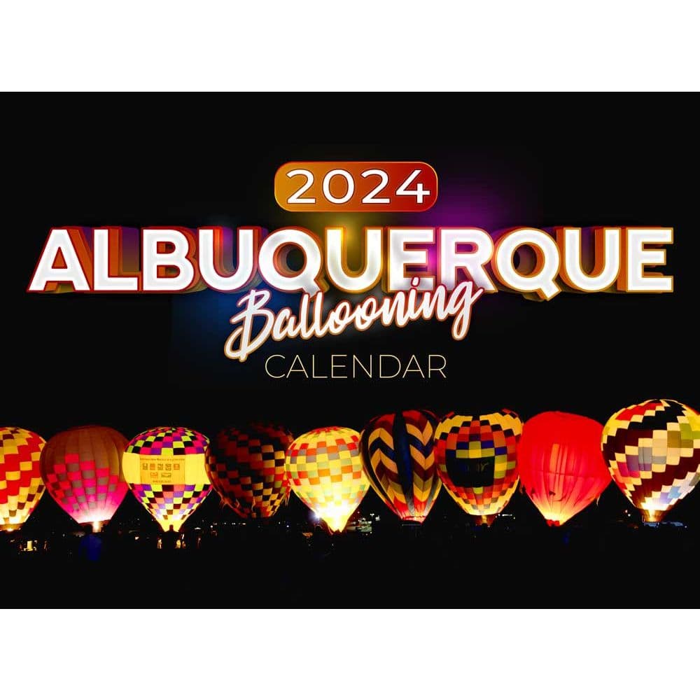 Albuquerque Balloon Fest 2024 Wall Calendar_MAIN