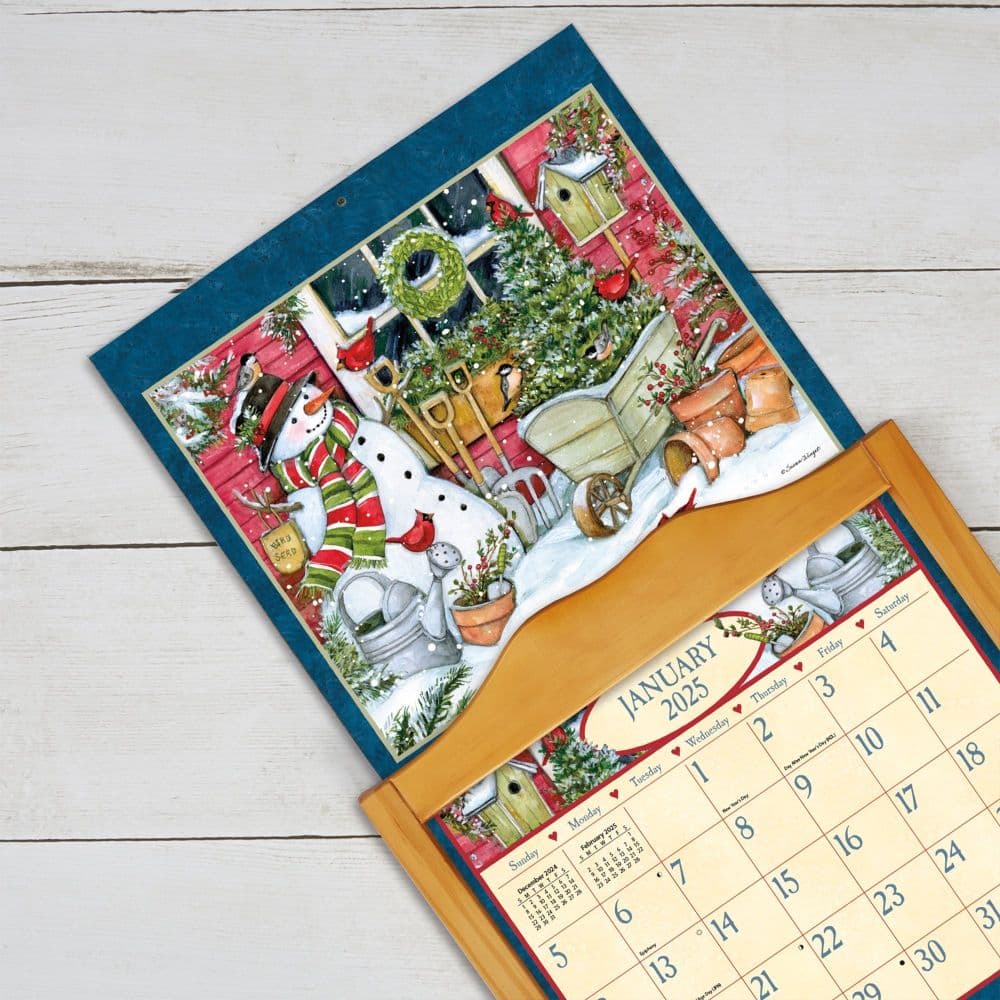 Heart and Home by Susan Winget 2025 Wall Calendar