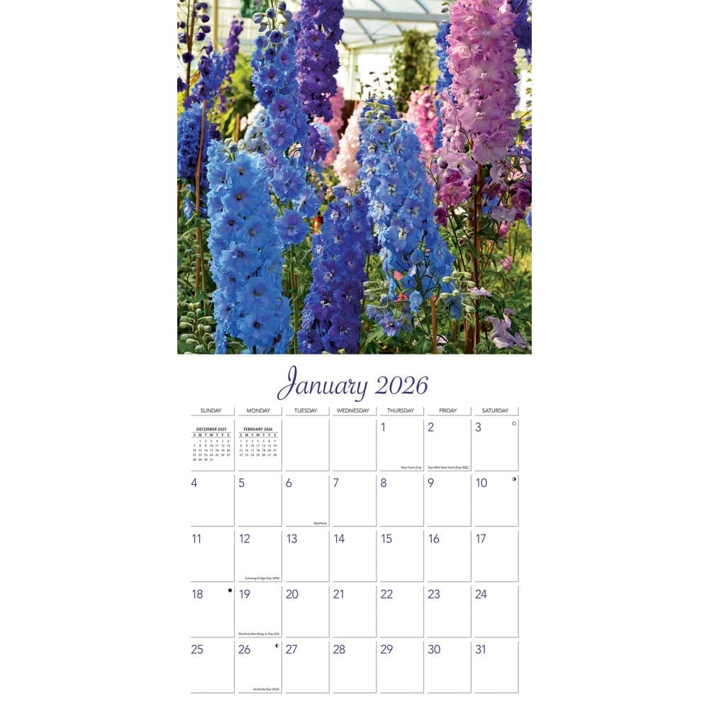 Flowers 2026 Wall Calendar_ALT3