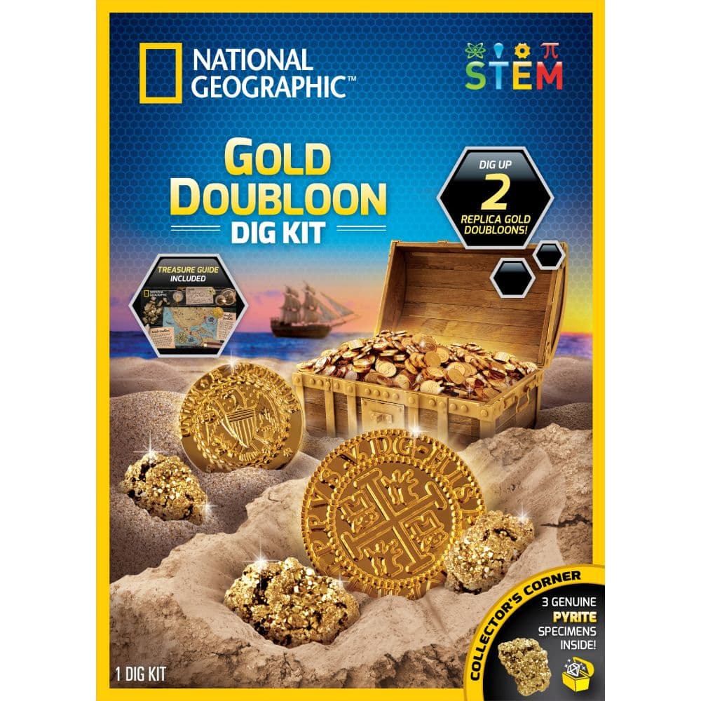National Geographic Gold Doubloon Dig Kit Main Product Image
