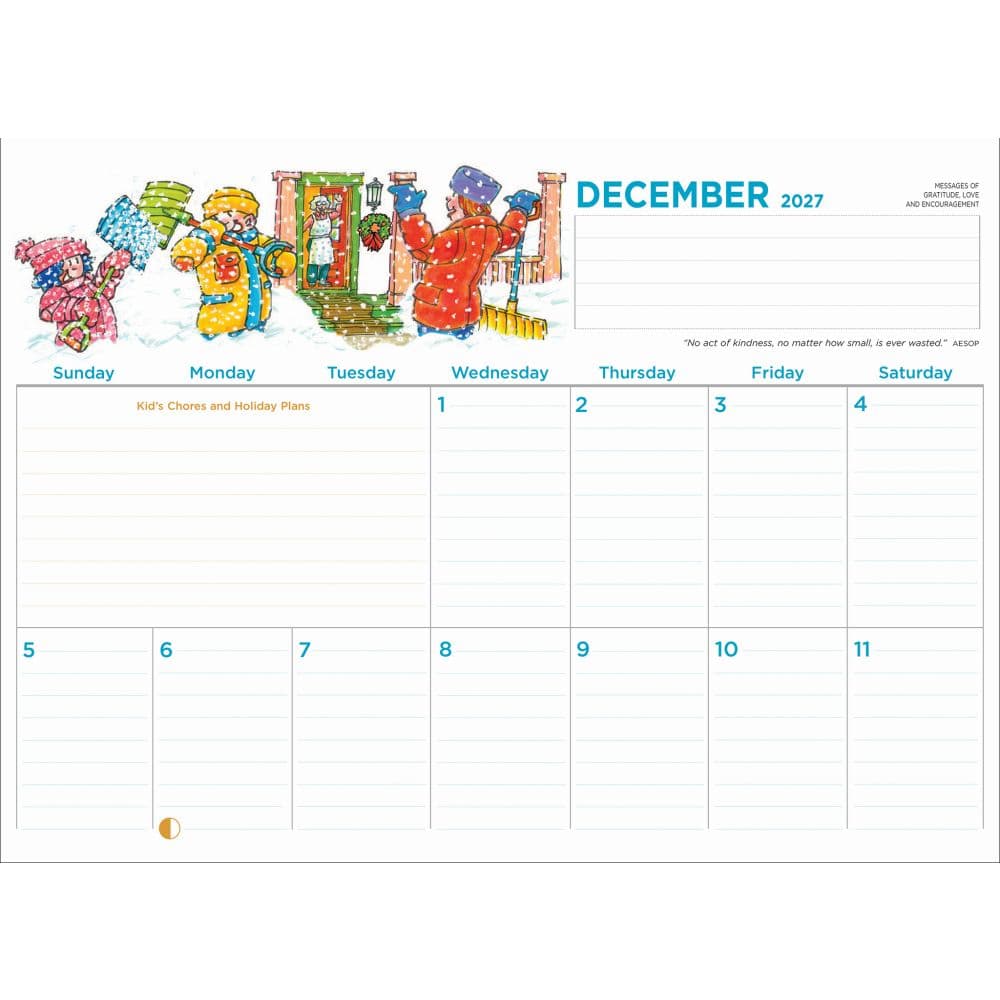 More Time Moms Family Organizer 2027 Wall Calendar Third Alternate Image