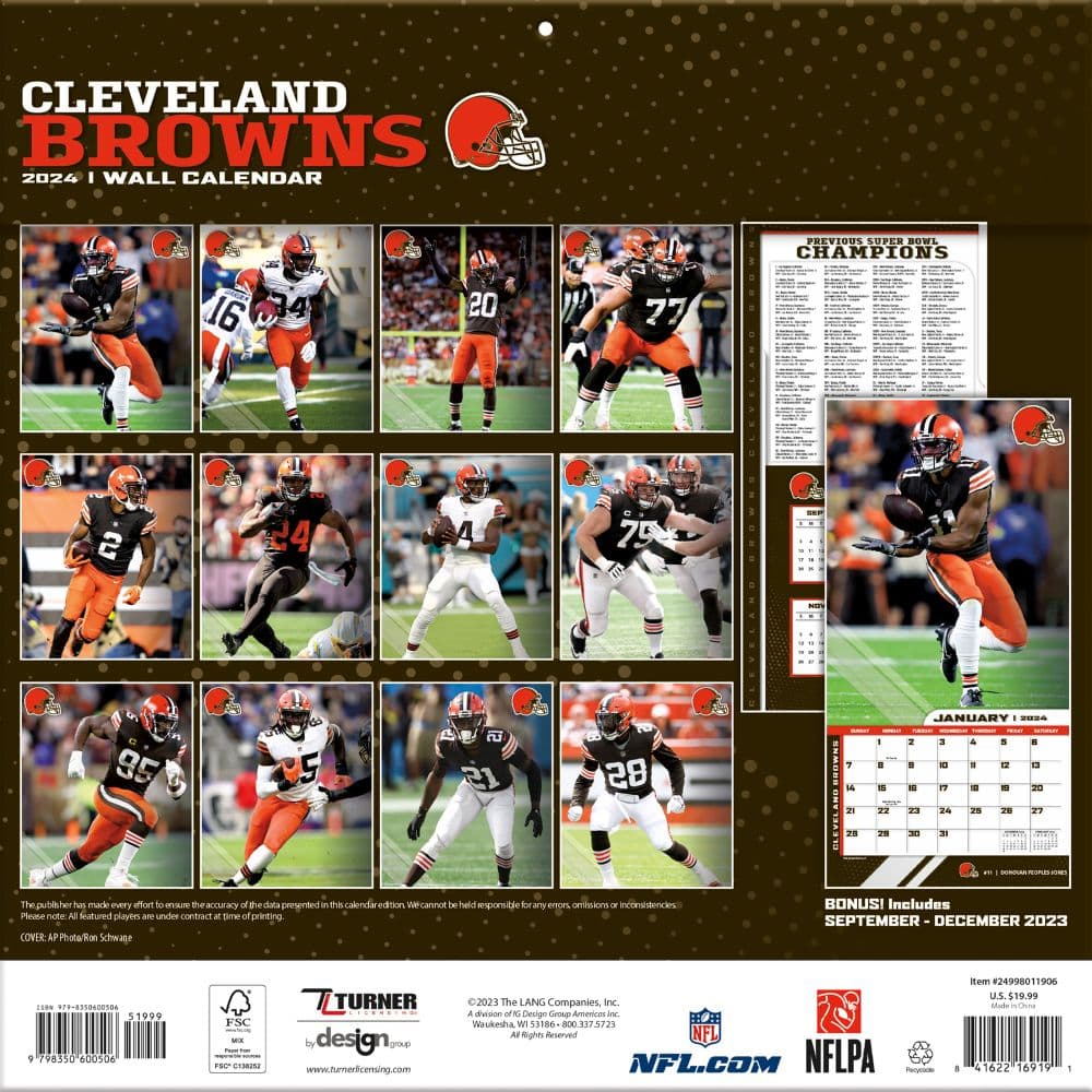 Cleveland Browns 2024 Wall Calendar Calendars Com   67524f37 69ac 4593 8033 3169ab916cfd