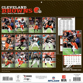 Cleveland Browns 2024 Wall Calendar