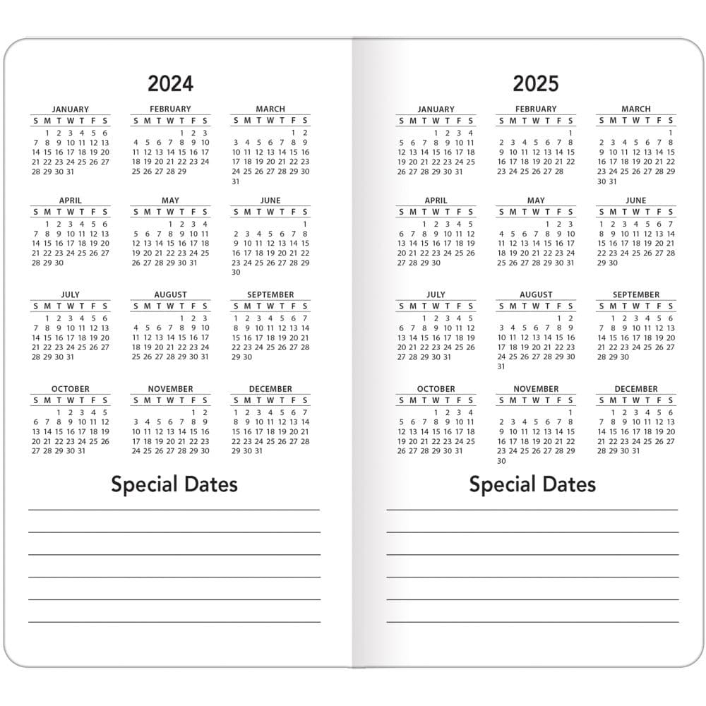 MLB Chicago Cubs 17 Month 2025 Pocket Planner Third Alternate Image