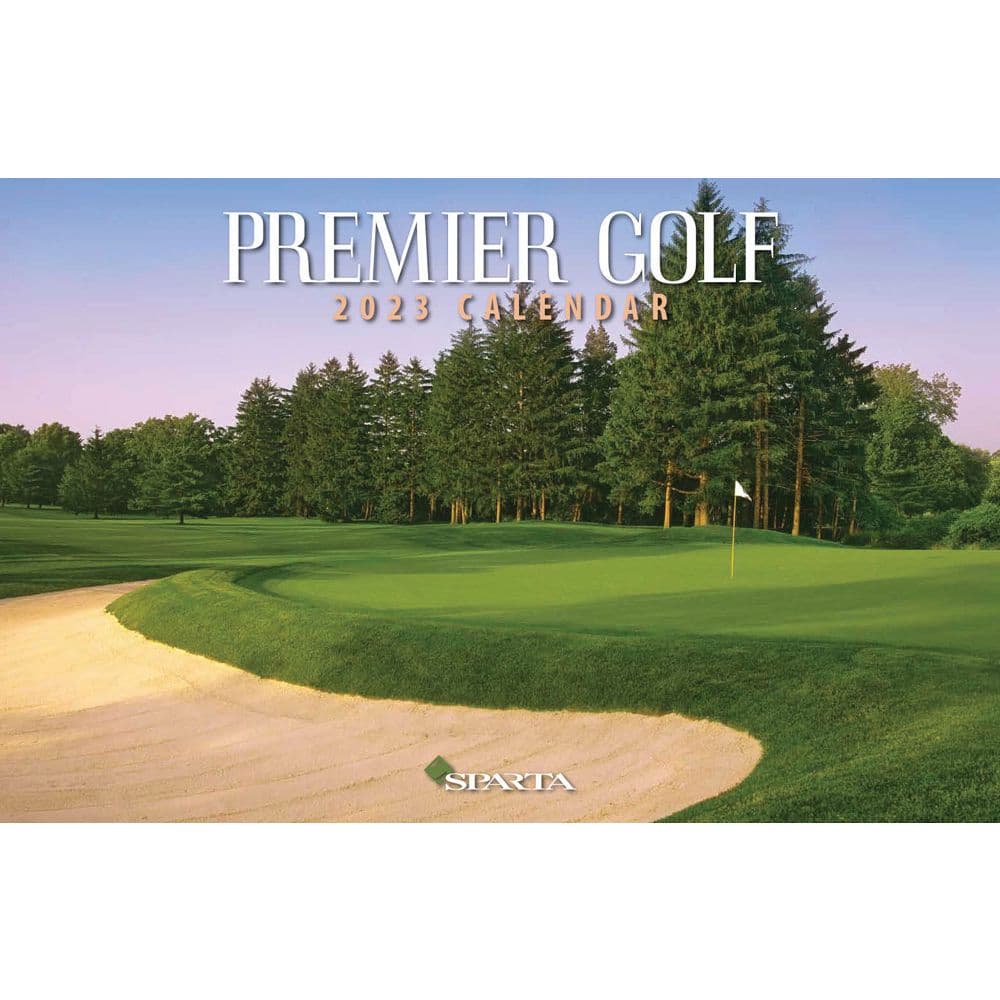 Golf Premier 2023 Deluxe Wall Calendar - Calendars.com