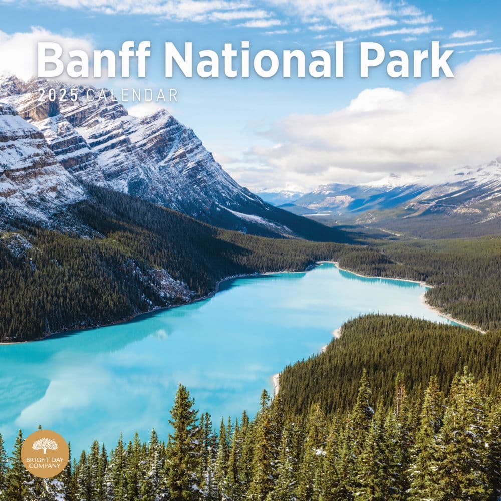 Banff National Park 2025 Wall Calendar