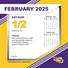 image COL LSU Tigers 2025 Desk Calendar Second Alternate Image